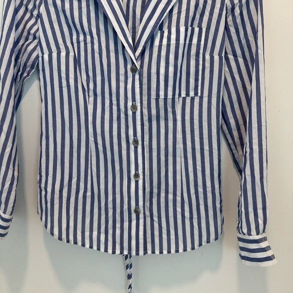 Anthropologie Pilcro and the letterpress women’s striped shirt size 00 - Picture 4 of 10